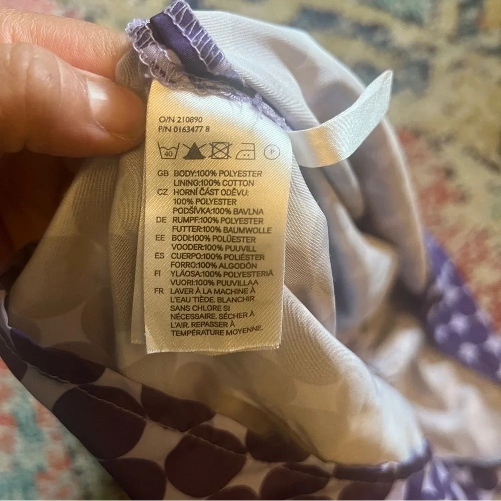 H&M purple dress kids size 4-5Y